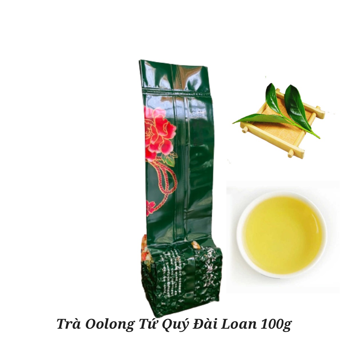 [Hcm]Taiwan Four Precious Oolong Tea 100Gr