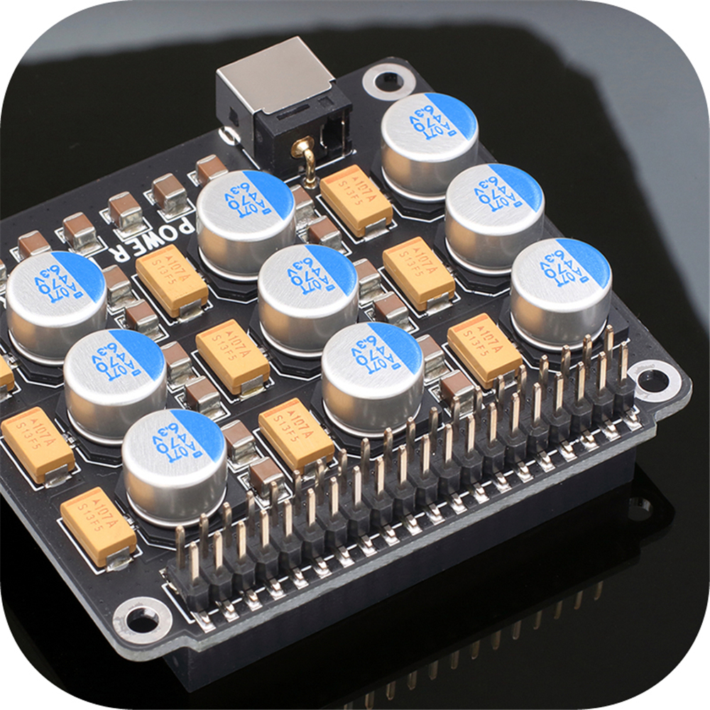 Cho Raspberry Pi âm thanh DAC Bộ giải mã kỹ thuật số phát thanh truyền hình điện thanh lọc Hội Đồng Quản Trị Nguồn điện Lọc áp dụng cho tất cả các mở rộng ban