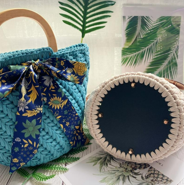 Round Leather Bag Base 14cm, 15cm Handmade Bag Base