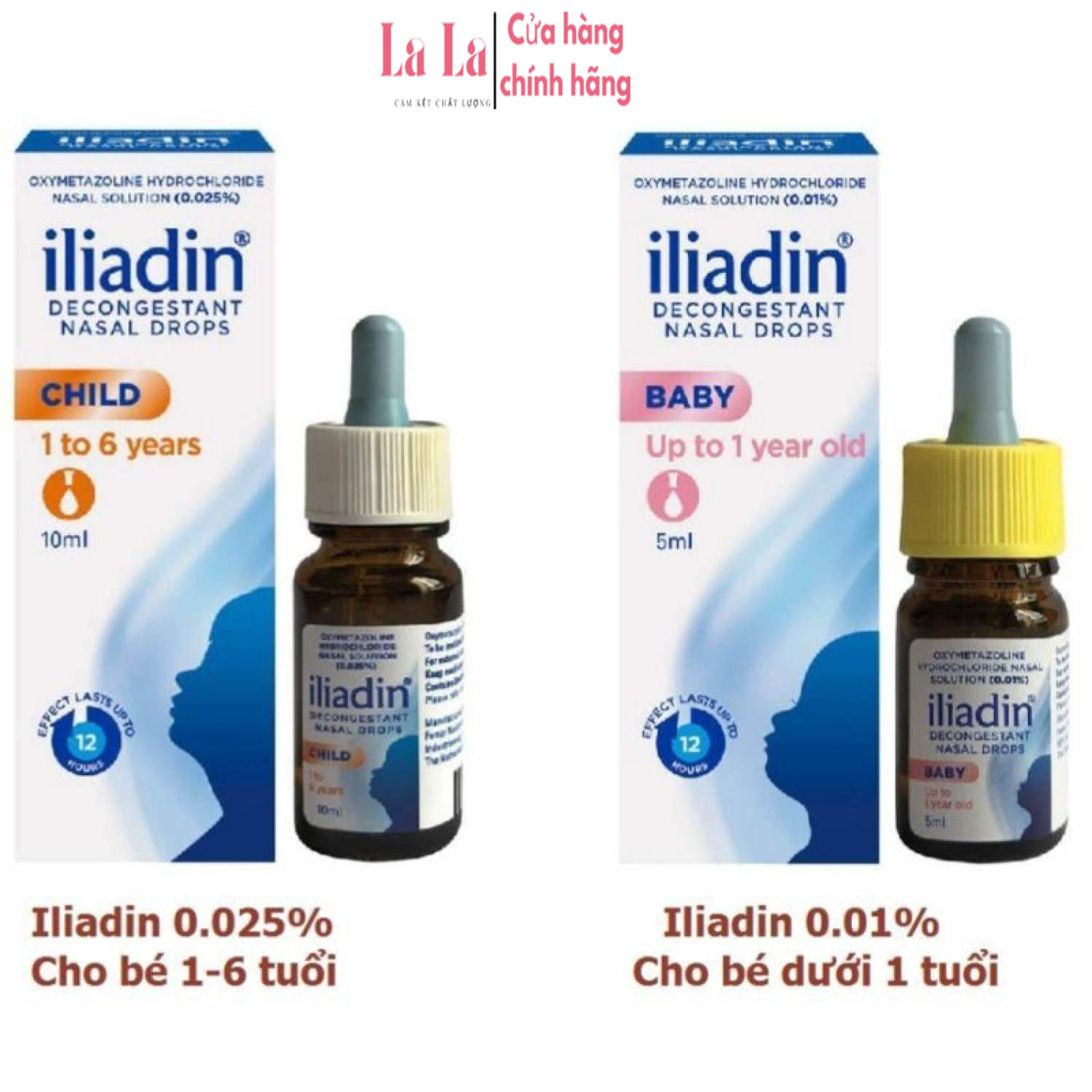 [HCM] Nhỏ mũi Iliadin cho bé
