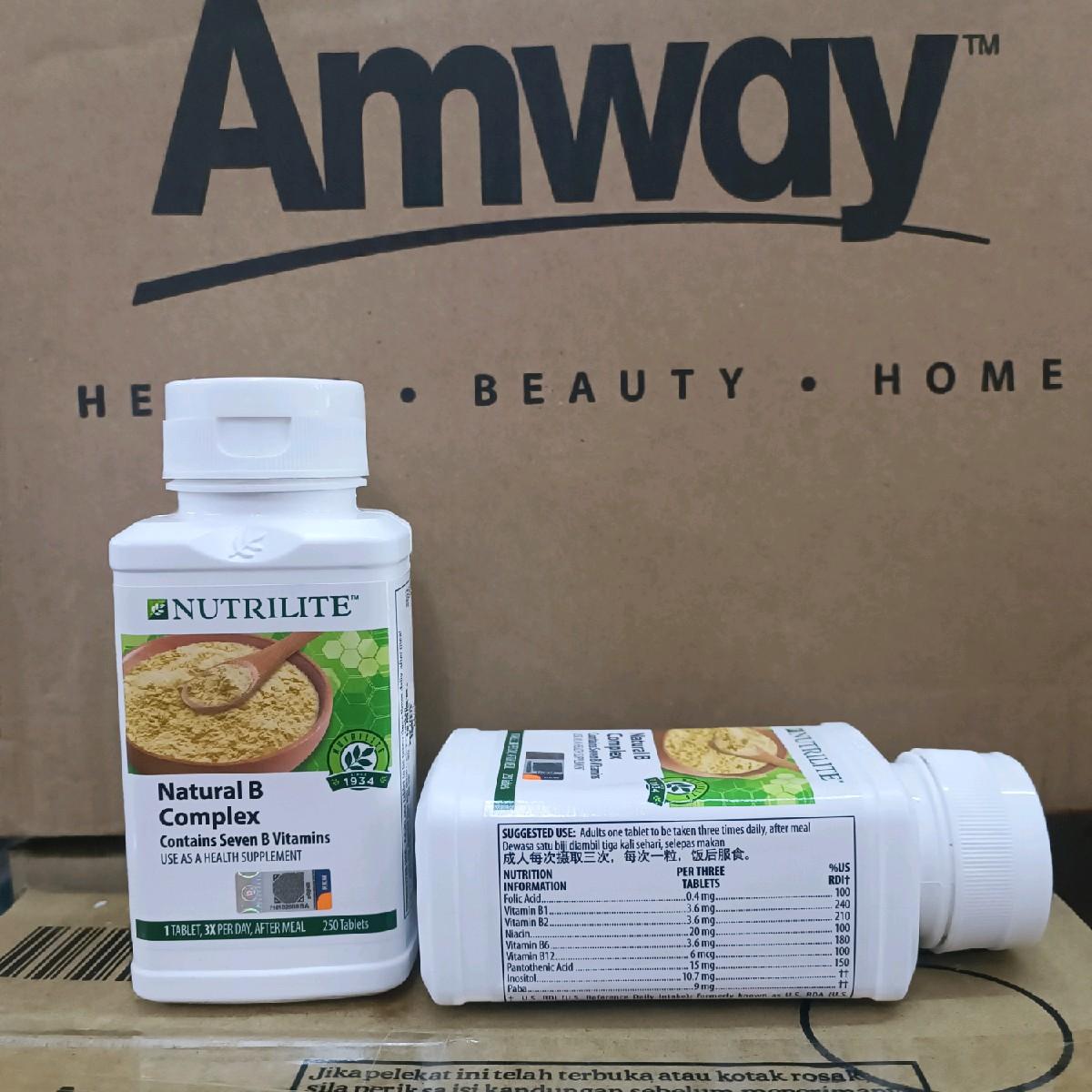 Amway Nutrilite Natural B Complex 250 Lazada