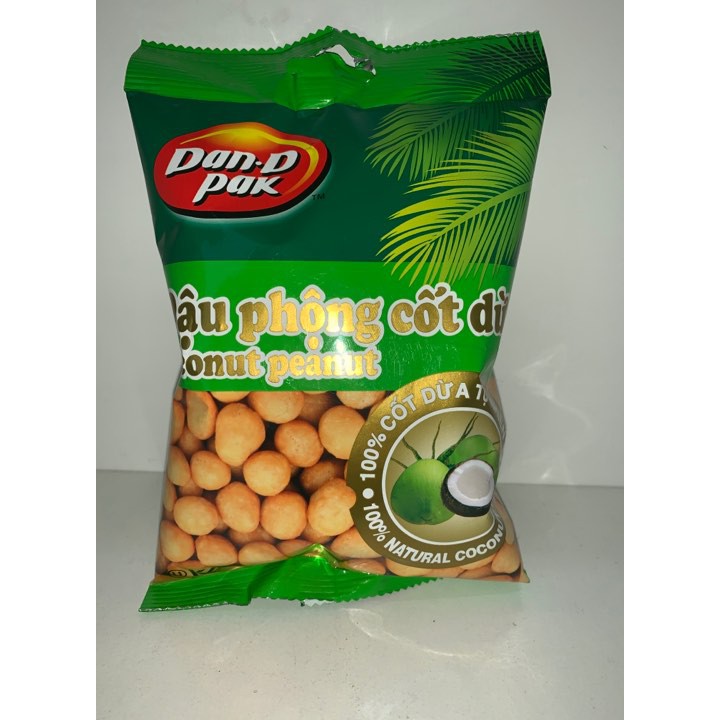 Đậu phộng nước cốt dừa đậu phộng da cá Dan D Pak - coconut peanut
