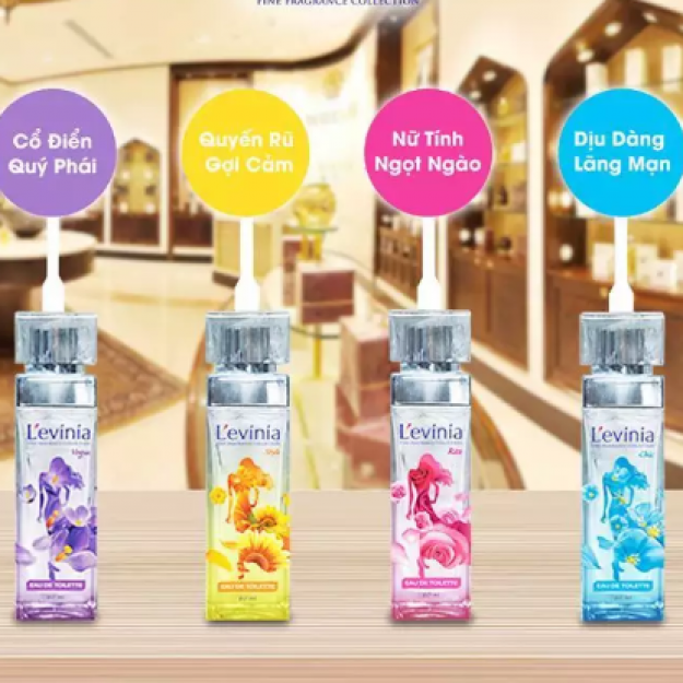 Nước Hoa Cao Cấp Dạng Lăn L'evinia 9ml