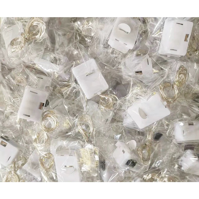 Dây đèn Led dùng pin ,dây đèn đom đóm - Loại Vuông