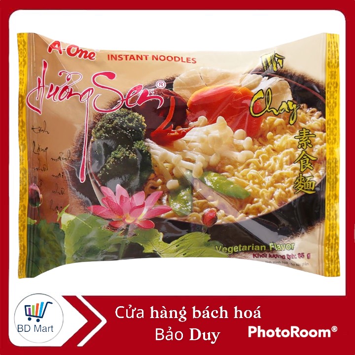 TH 30 GÓI MÌ A ONE CHAY HƯƠNG SEN 85GR -C