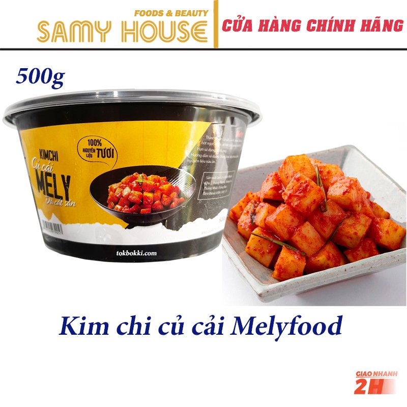 [Samy Food] [HCM SHIP 2H] Kim Chi Củ Cải Mê Ly 500g