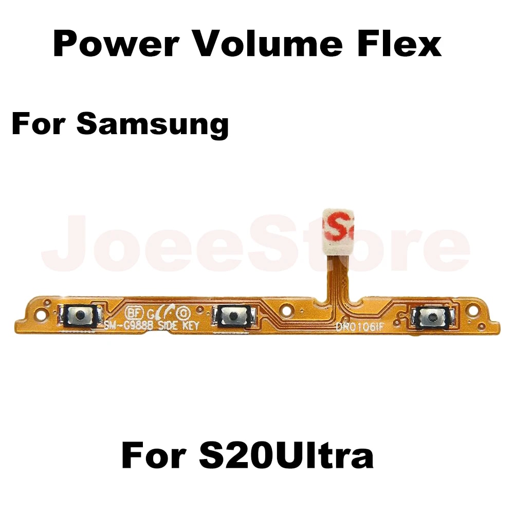 Power Volume Control Key Button Flex For Samsung S20 S21 Plus Ultra 4G ...