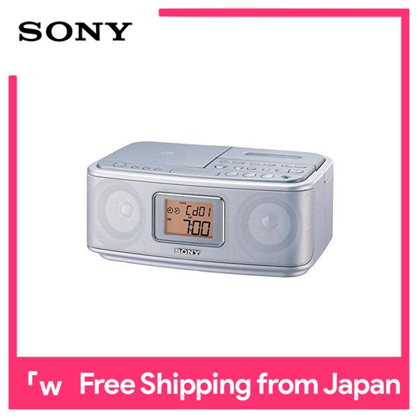 Sony CD Radio Cassette Recorder CFD-E501: FM/AM compatible silver