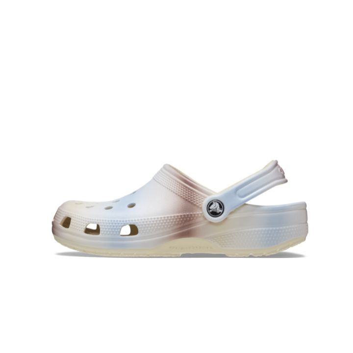 Giày Clog Unisex Crocs Classic Color Dip - Bone