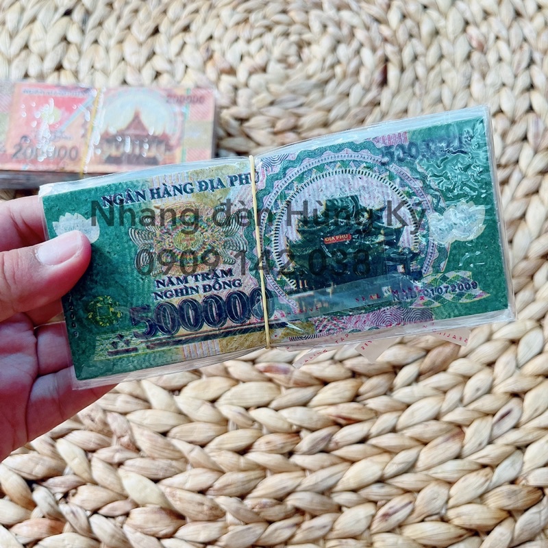 Hàng mã giấy tiền VN polyme loại thường (1 cục 10 tép)