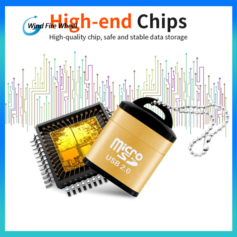 Usb Micro Sd/tf Card Reader Usb 2.0 Hi-speed Mini Usb Adapter Laptop Accessories