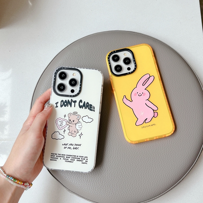 CASETIFY Angel Bear Rabbit Case For iPhone 15 14 Plus 11 12 13 Pro