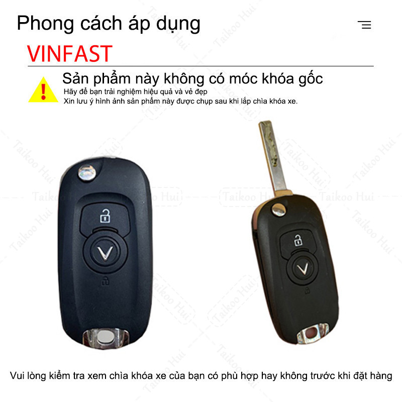 ốp chìa khoá Vinfast Fadil xe điện, bọc khóa cao cấp bảo vệ chìa khóa