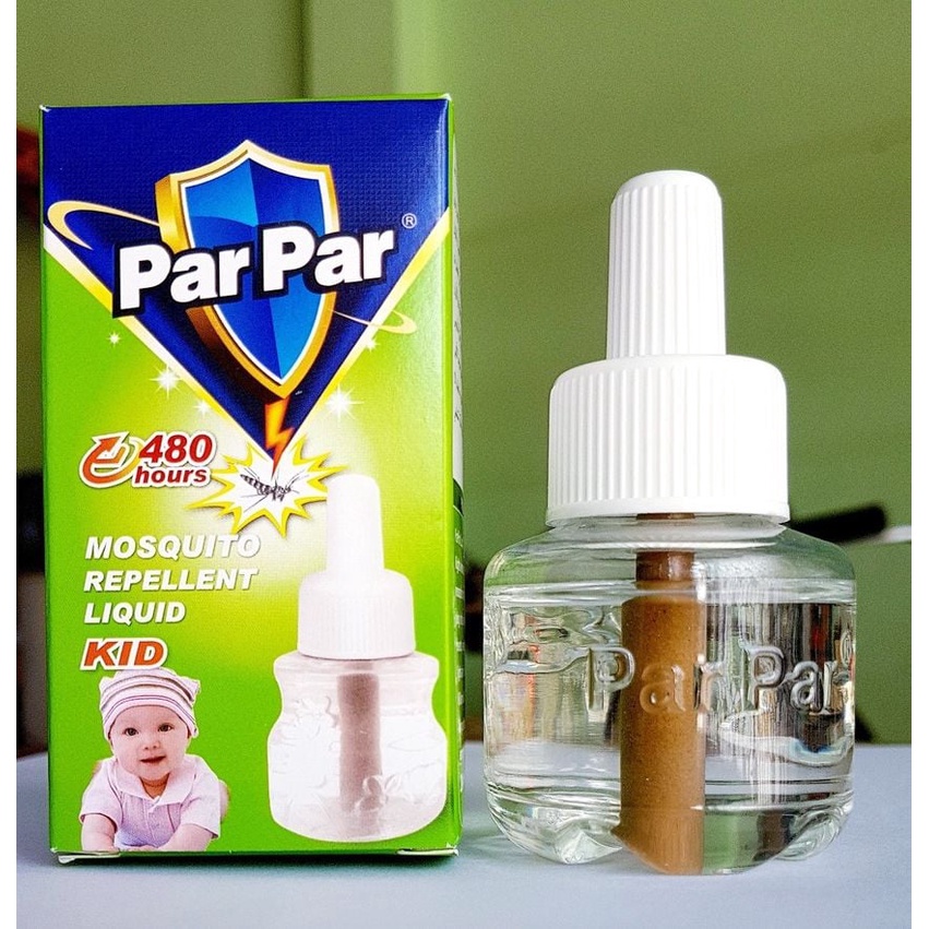 combo 5 Lọ tinh dầu đuổi muỗi Parpar 40ml