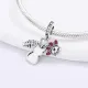 New 925 Silvering Cute Animal Kangaroo Cow Dog Pig Whale Cat Snail Sea Turtle Charm Beads Fit Original Pandora Diy Women Jewelry. 
