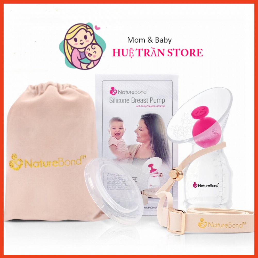 Cốc hứng sữa Silicon NatureBond USA New model 2020 ( chính hãng )