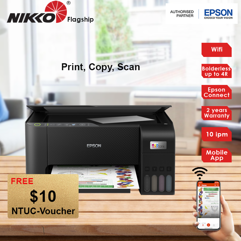 [Local Warranty] Epson EcoTank L3250 L3250 3250 Replacement For L3150