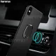 For ZTE Blade A35 A55 Phone Case Soft Silicone Metal Ring Kickstand Bracket 360 Degree Rotation Car Holder for ZTE Blade A55 A35 Cover Casing HP. 