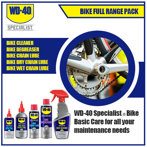 WD-40 Bike Maintenance Bundle, Bike Degreaser and Bike Lubricant, Clean and  Lube