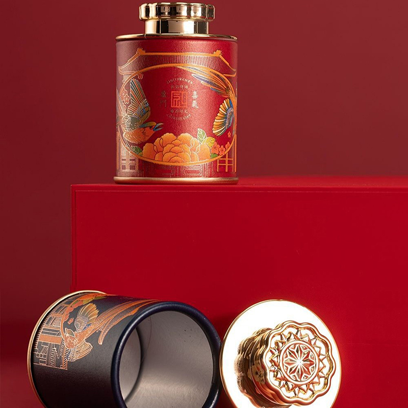 【Deal】 1PCS Mini Tea Container With Lid Candy Retro Empty Cans Container Coffee 'er Rock Black Tea Storage Container Can Jar.