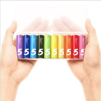 Pin tiểu Xiaomi Rainbow AA số 5 – AAA số 7 (Hộp 10 viên)