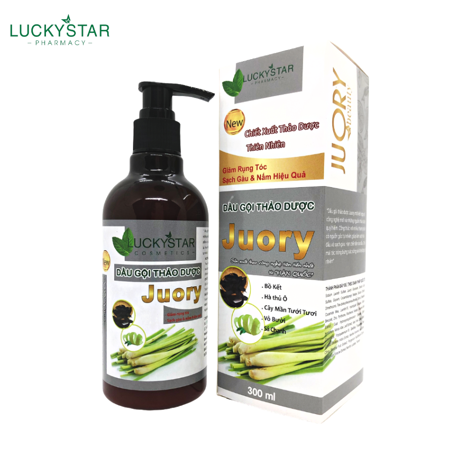 Dầu Gội Thảo Dược Lucky Star 300ml
