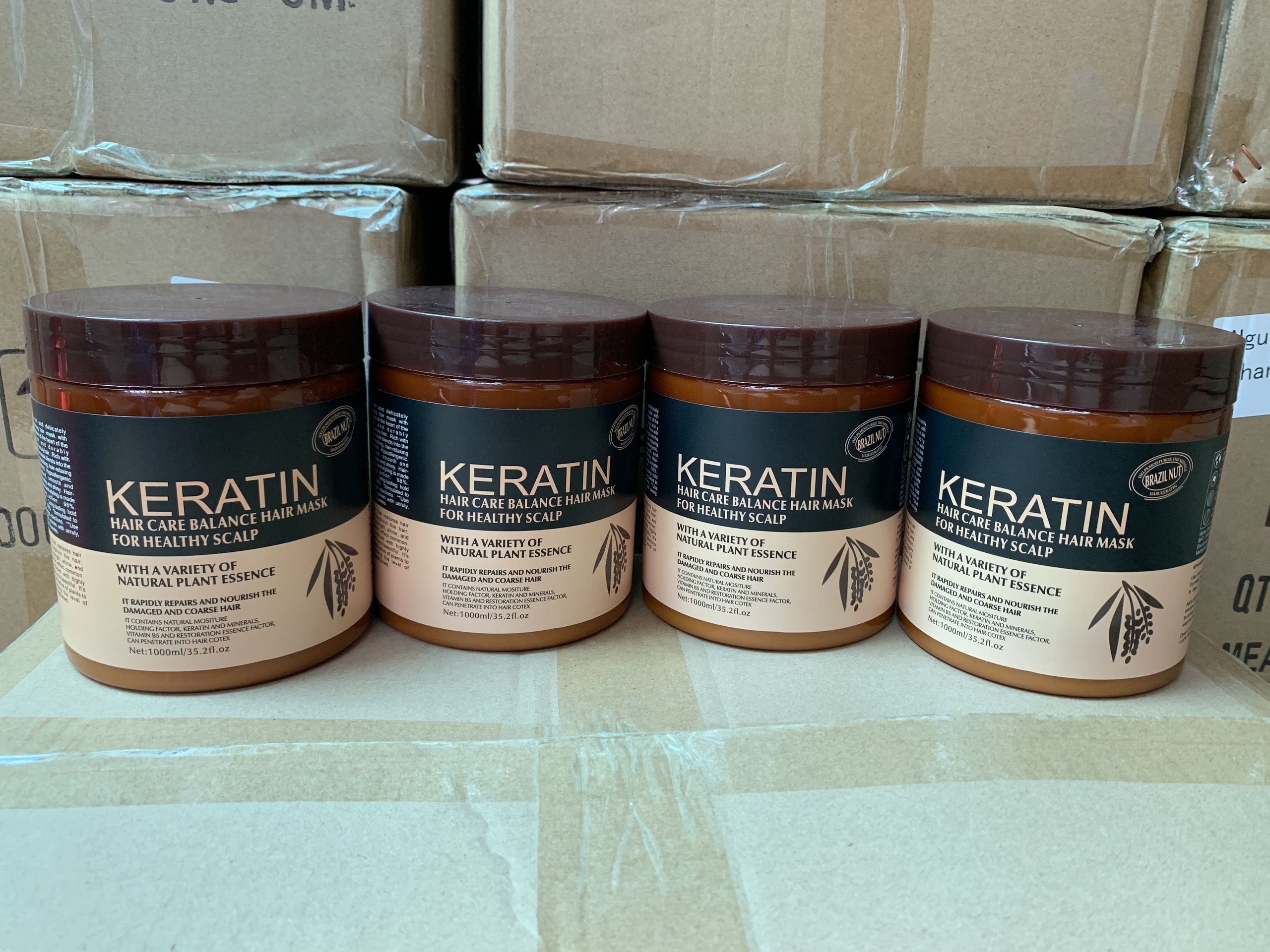 Hấp Dầu Keratin Brazil Nut 1000ml Chăm Sóc Và Dưỡng Ẩm Tóc