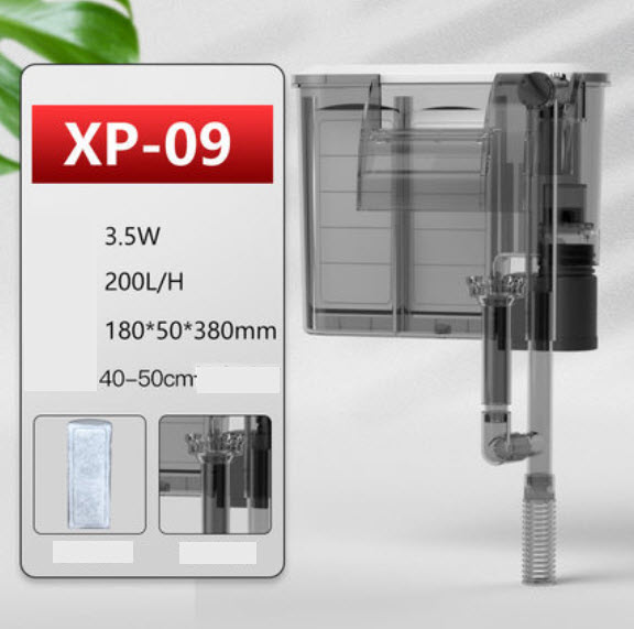 Lọc thác bể cá jeneca xp-09