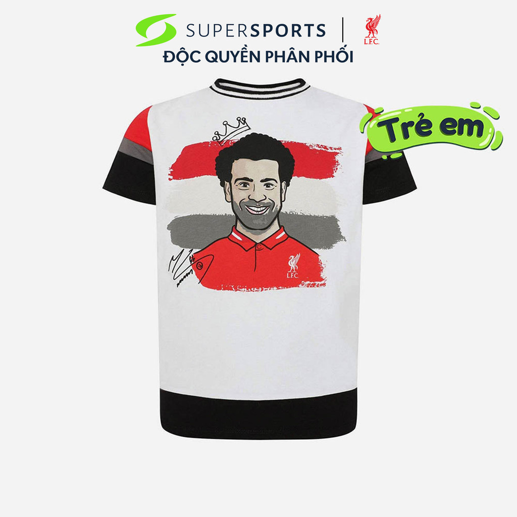 LFC Áo thun thể thao tay ngắn trẻ em Salah Flag Graphic A12411