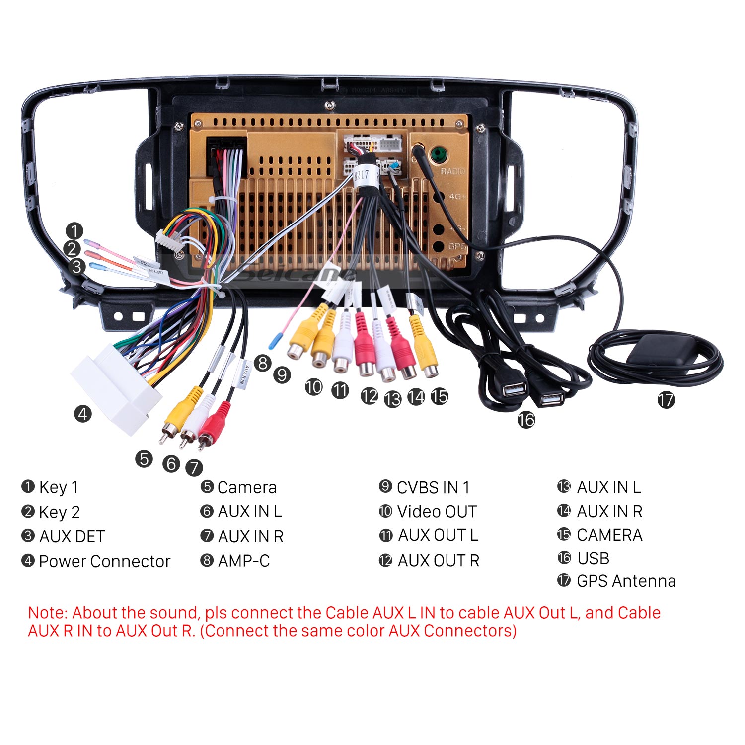 SeicaneวิทยุAndroid 10.0หน้าจอสัมผัสIPS 9นิ้วระบบนำทางGPSสำหรับ 2016