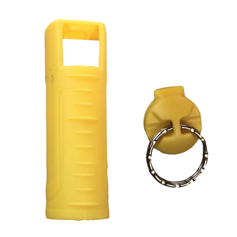 Multi Color Anti-wolf Spray Plastic Shell Palm Treasure Pepper Shell ABS Keychain Eatop. 