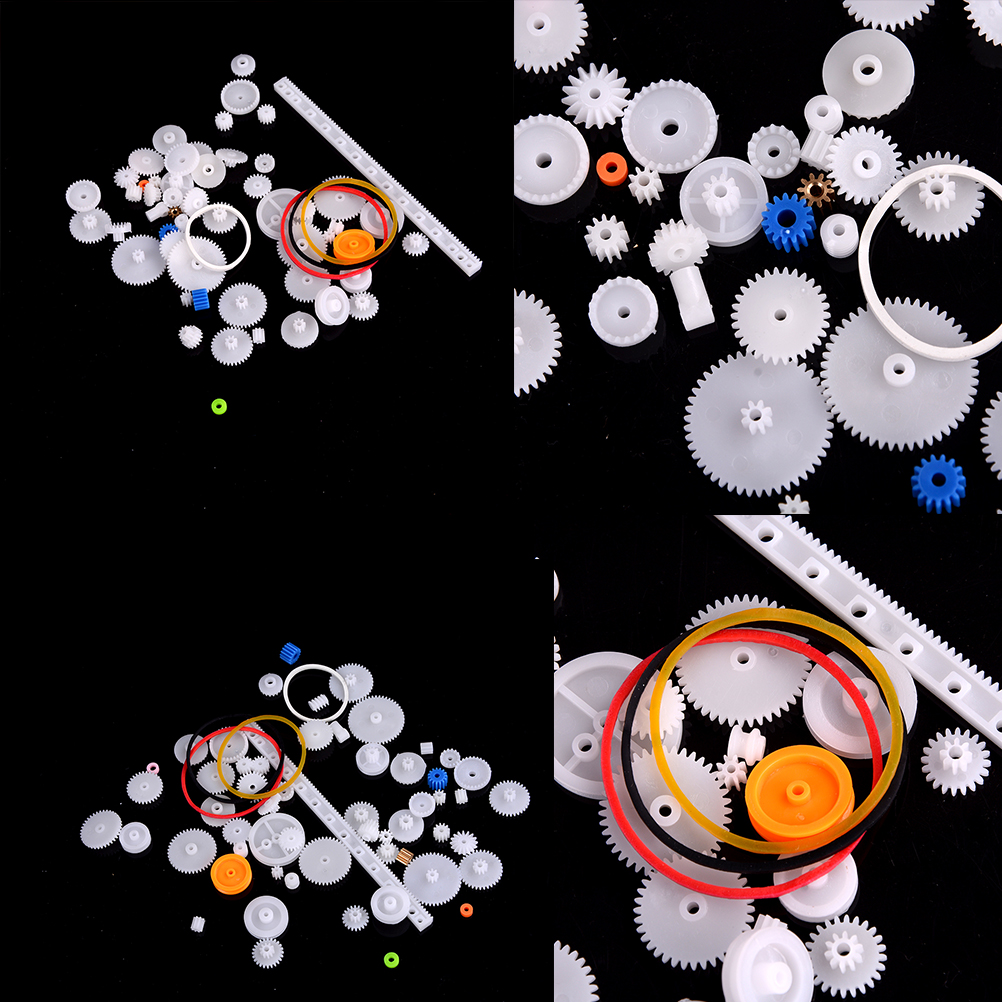 60%20pcs%20Plastic%20Gear%20Set%20DIY%20Rack%20Pulley%20Belt%20Worm%20Single%20Double%20Gears%20-%20Image%209