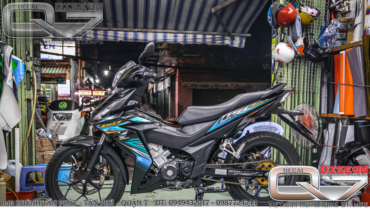 Tem rời winner v1 - đen