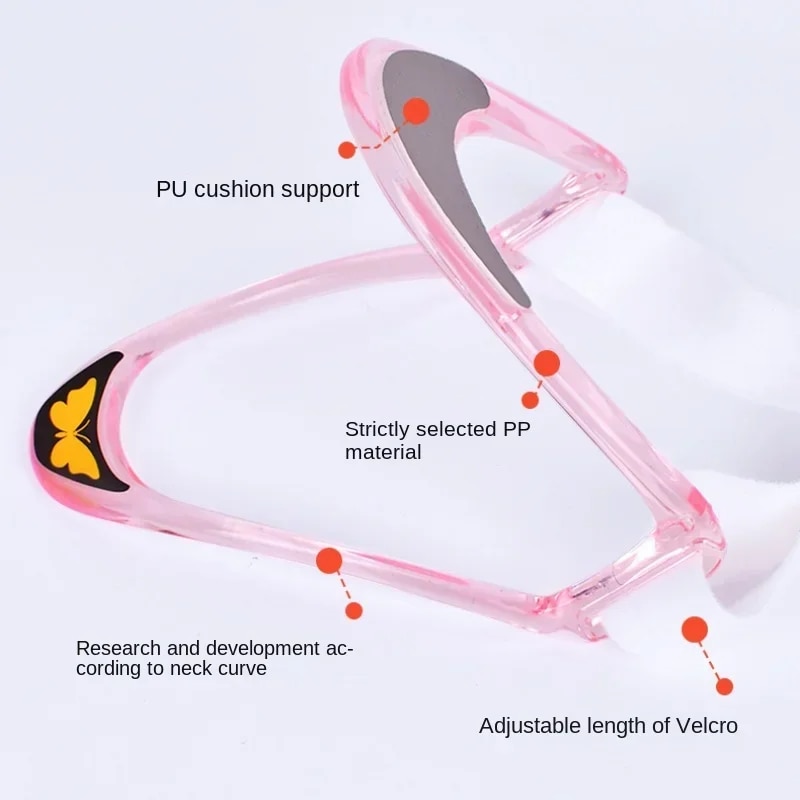 Blue Blue Adjustable Cervical Traction Device Neck Support Stretcher Retractor Collar Spine Posture Correction Pain Relif Neck Traine