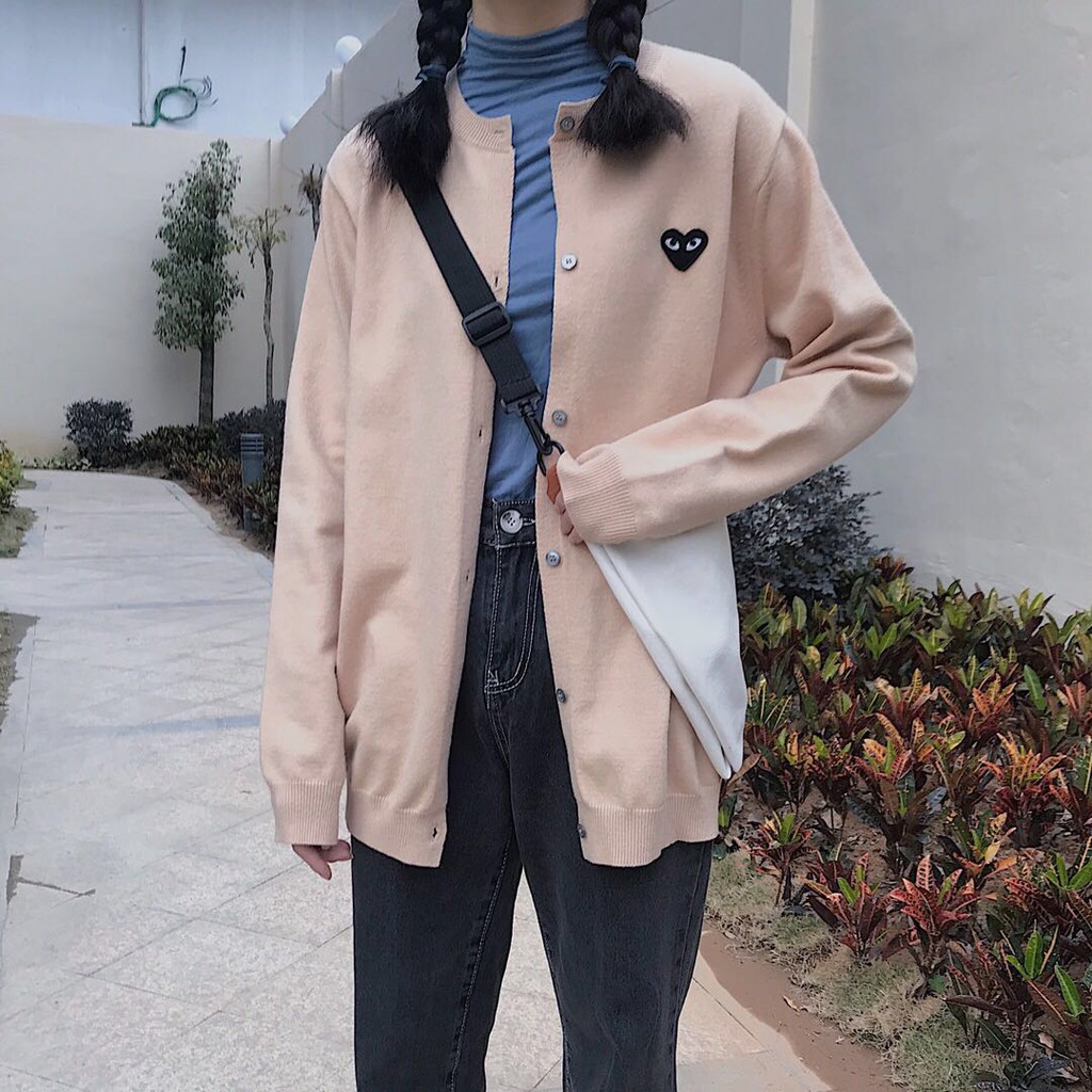 Jennie blackpink Áo Khoác Cardigan Dệt Kim Size Lớn S-3Xl