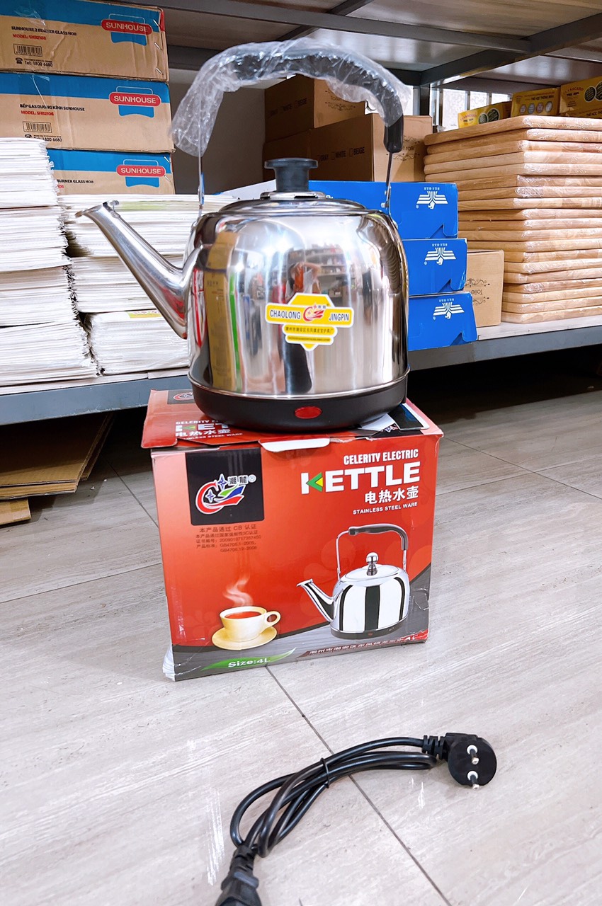 Ấm đun nước Kettle 4L SIÊU BỀN