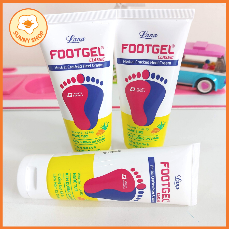 Kem chống nứt nẻ da chân footgel lana - 50g