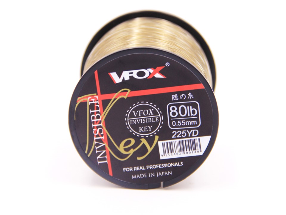 VFOX INVISIBLE FISHING LINE SPOOL INVISIBLE KEY (COLOR: TRANSPARENT OLD  GOLD)