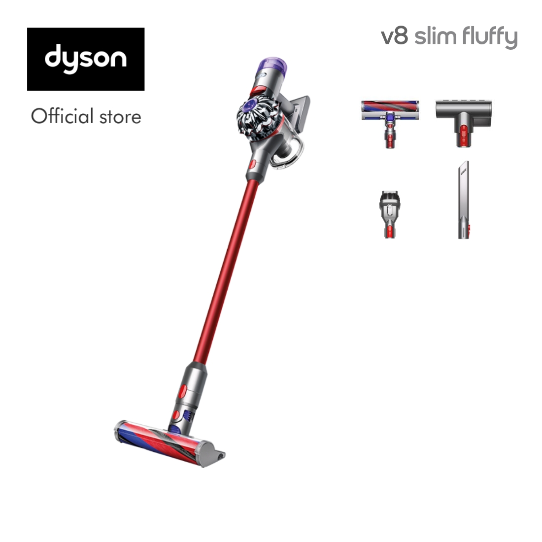 【ジャンク品】Dyson V8 Slim Fluffy vacuum Dyson - dyson v8 slim fluffy【ジャンク品】の通販 by もん's