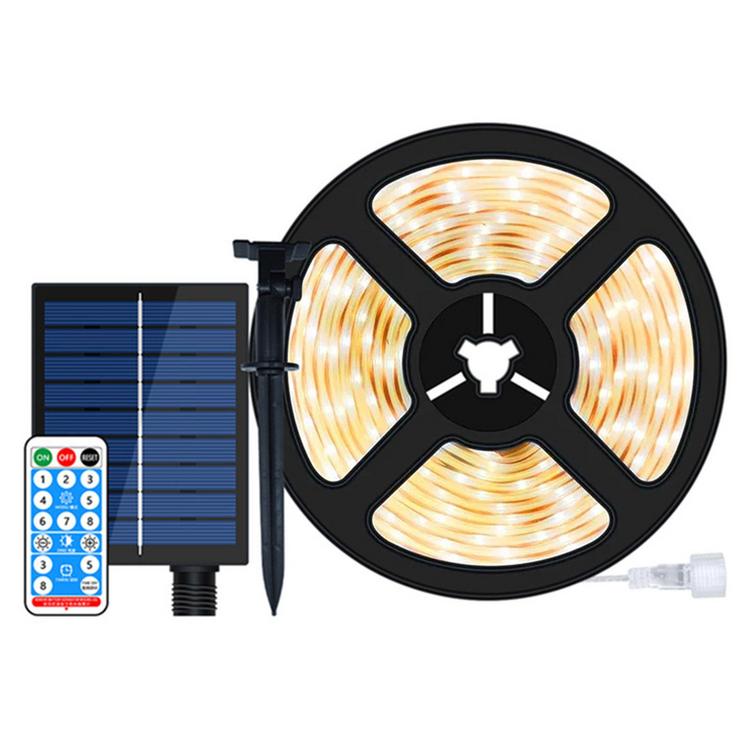 Waterproof Light Strip Outdoor LED Solar Tape Light IP67 Waterproof