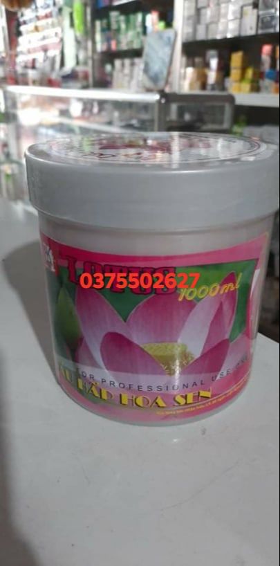 dầu ủ tóc hương hoa sen 1000ml