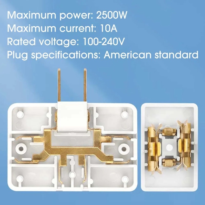 Rắc cắm Châu Âu 180 ° xoay Bộ chuyển đổi ổ cắm multiprise 1 chuyển đổi 3 mở rộng ổ cắm điện mini Slim ổ cắm không dây Bộ chuyển đổi điện xoay chiều