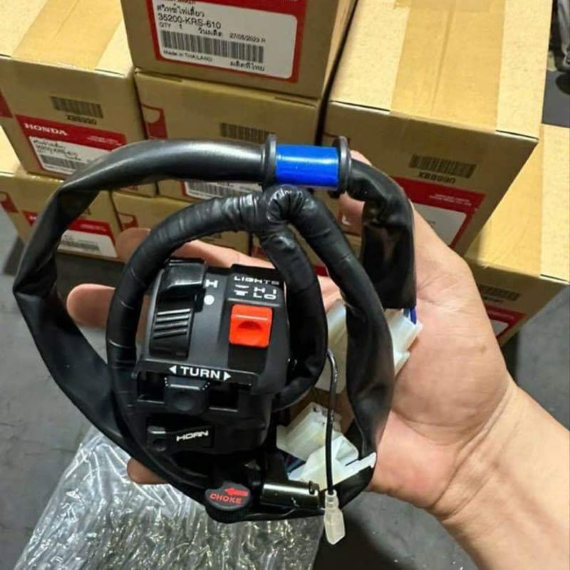 Cùm công tắc trái xe WAVE thái Alpha ZX zin chính hãng Cùm Công