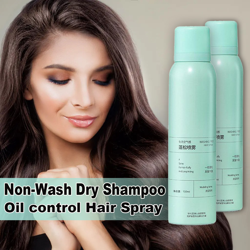 Non-wash Hair Fluffy Spray Dry Shampoo Oil Control Lazy Volume Dry ...