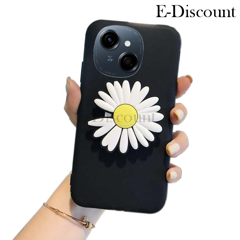 New%20Phone%20case%20Tecno%20Spark%20Go%201%20Back%20cover%20Fashionable%20cartoon%20chrysanthemum%20Stand%20dustproof%20smooth%20for%20Tecno%20Spark%20Go1%20case%20-%20Image%203