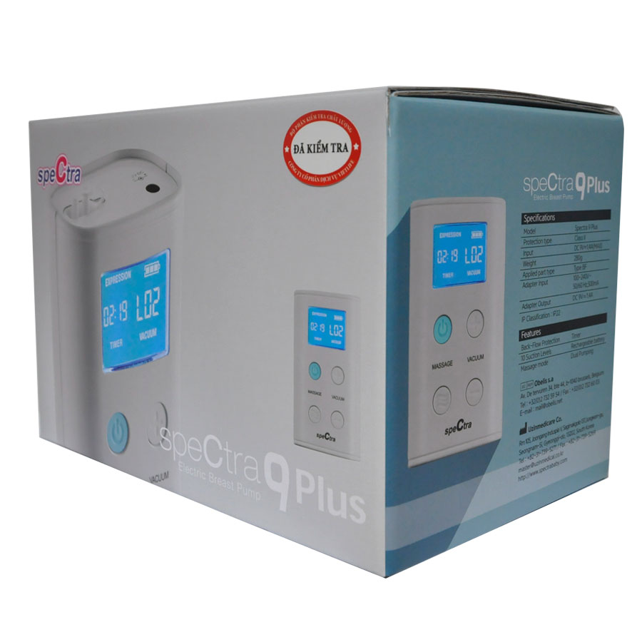 Máy hút sữa Spectra 9 Plus  2022