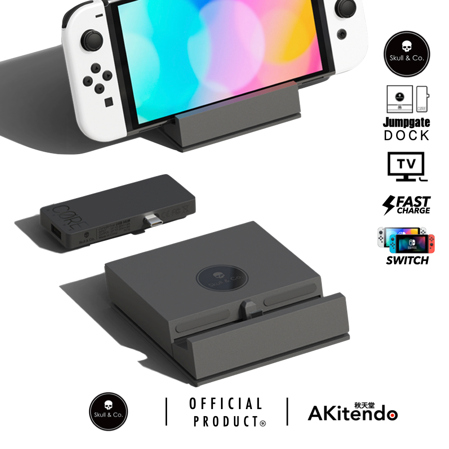 Skull Co Jumpgate Portable Dock Compatible with Nintendo Switch