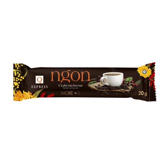 Bịch cà phê Ngon Trần Quang 52 gói