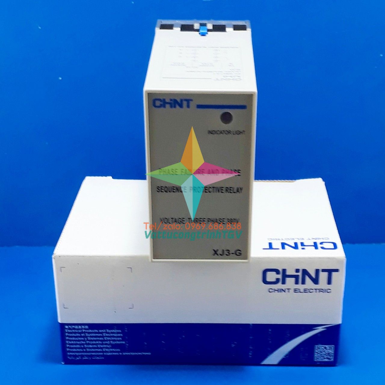 Bộ bảo vệ chống mất pha ChiNT - XJ3G