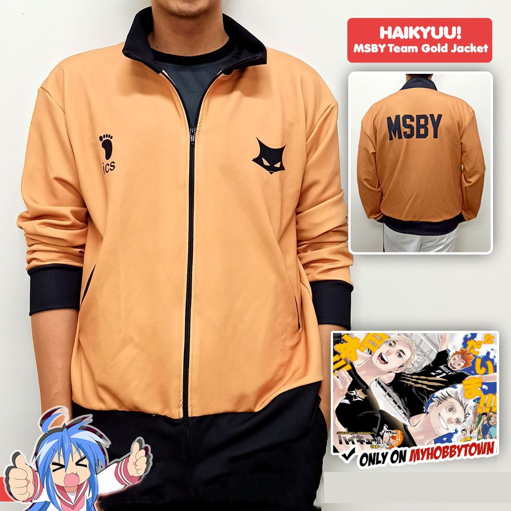 Haikyuu!! MSBY BJ Jacket Cosplay Costume Karasuno Bokuto Shoyo Atsumu Coat  Sport Uniform Sportswear Outerwear | Lazada PH
